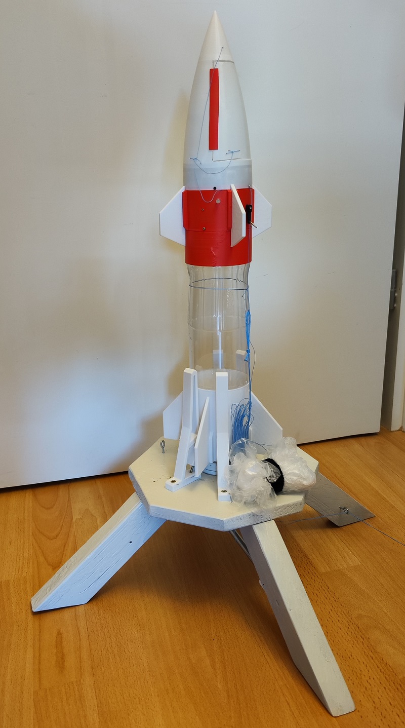 Neptune 1 on its launch base