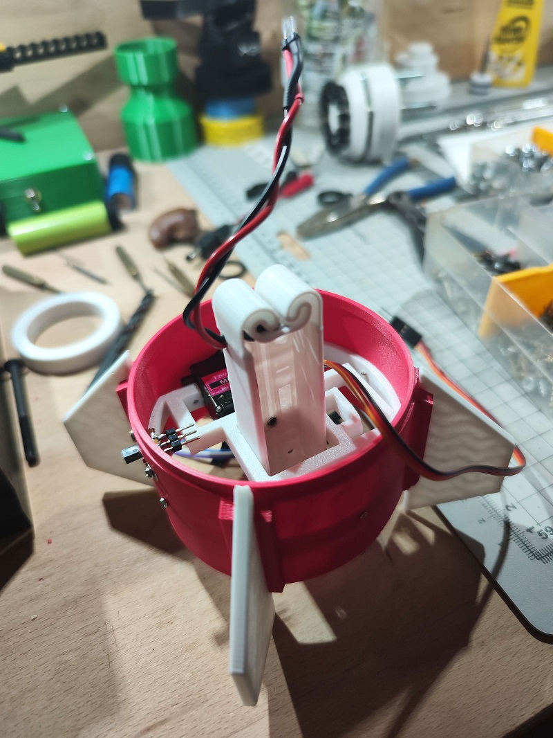 Flight controller in the nose